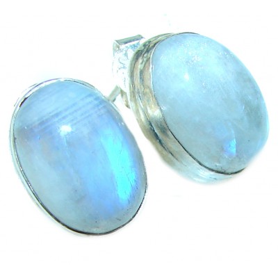 Great Moonstone .925 Sterling Silver handcrafted Earrings