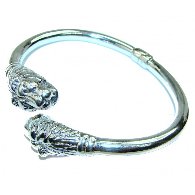 Two Lions Bali made Bracelet in .925 Sterling Silver